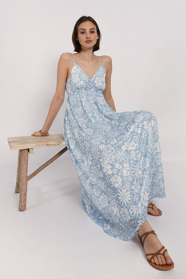 Maxi Floral Printed Dress