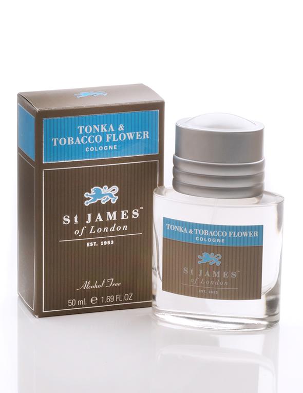 St. James of London Tonka & Tobacco Flower Cologne (50 ml)