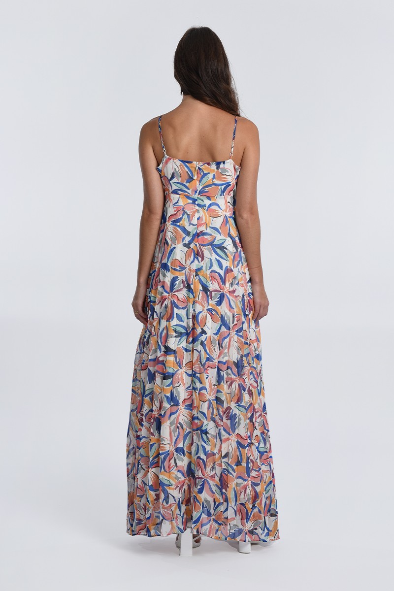 Printed Long Maxi Dress