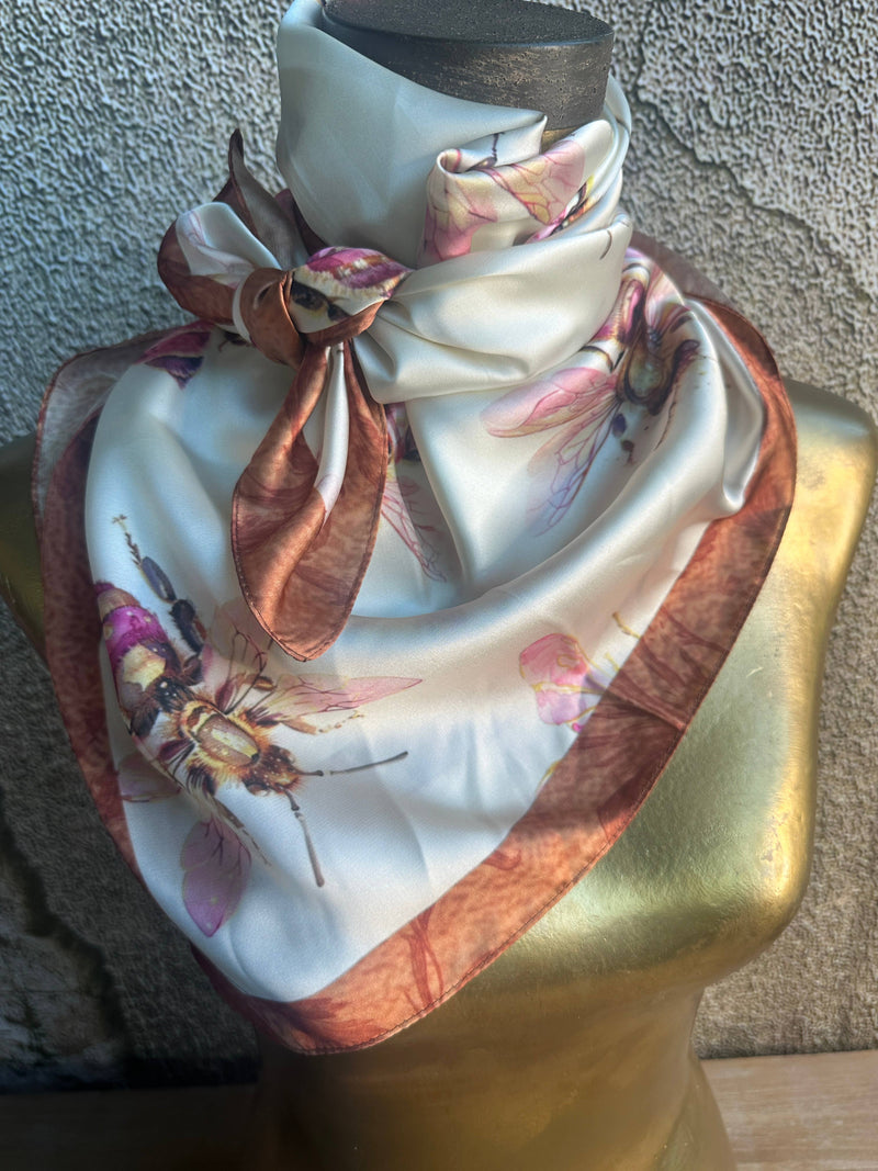 Sweet Honey Bee Silk Rayon Wild Rag – Steamboat Dry Goods