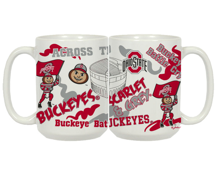 Ohio State Buckeyes Ceramic Mug