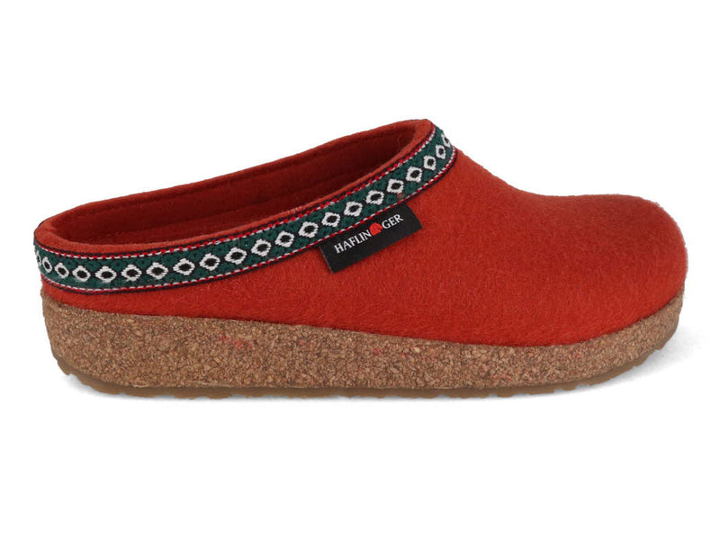 Grizzly Clog with Jacquard Trim