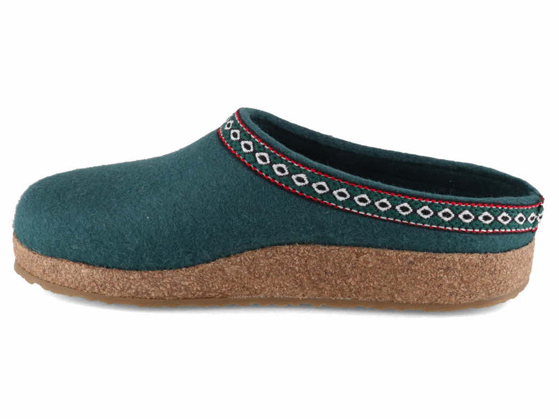 Grizzly Clog with Jacquard Trim