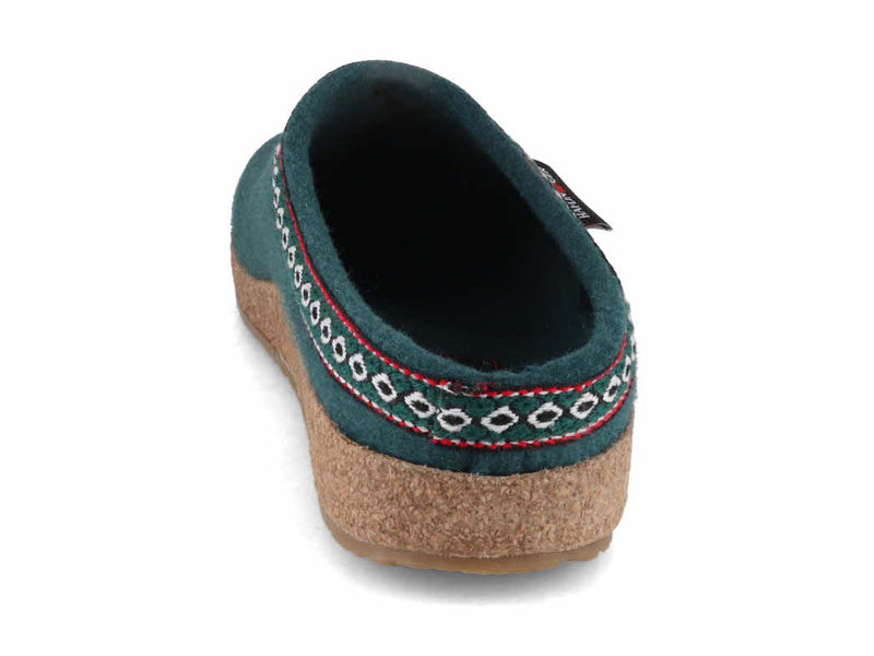 Grizzly Clog with Jacquard Trim