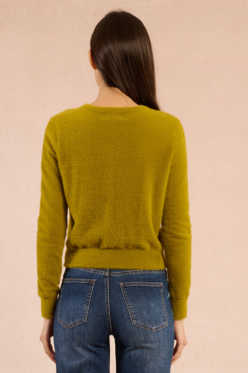 Ladies Button Front Cardigan