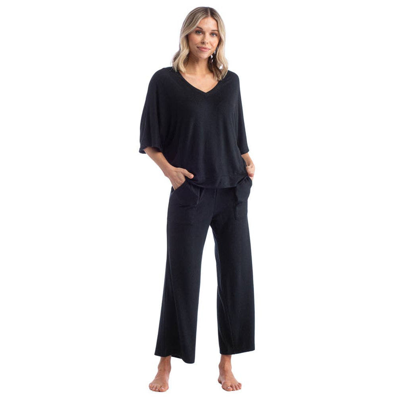 Dream Relaxed V-neck with Capri Lounge Set