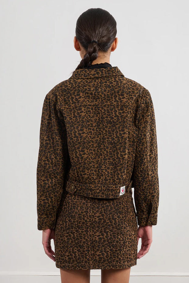 Ladies Leopard Jacket