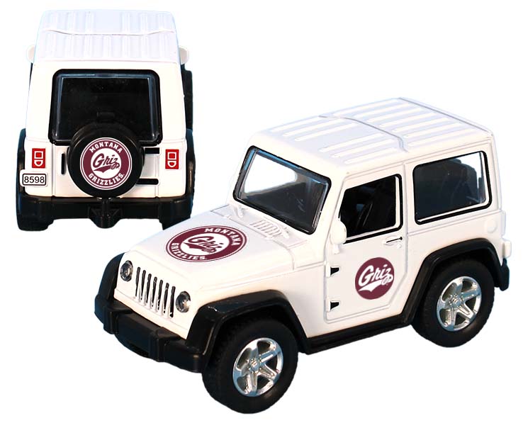 Montana Griz Jeep Toy Truck