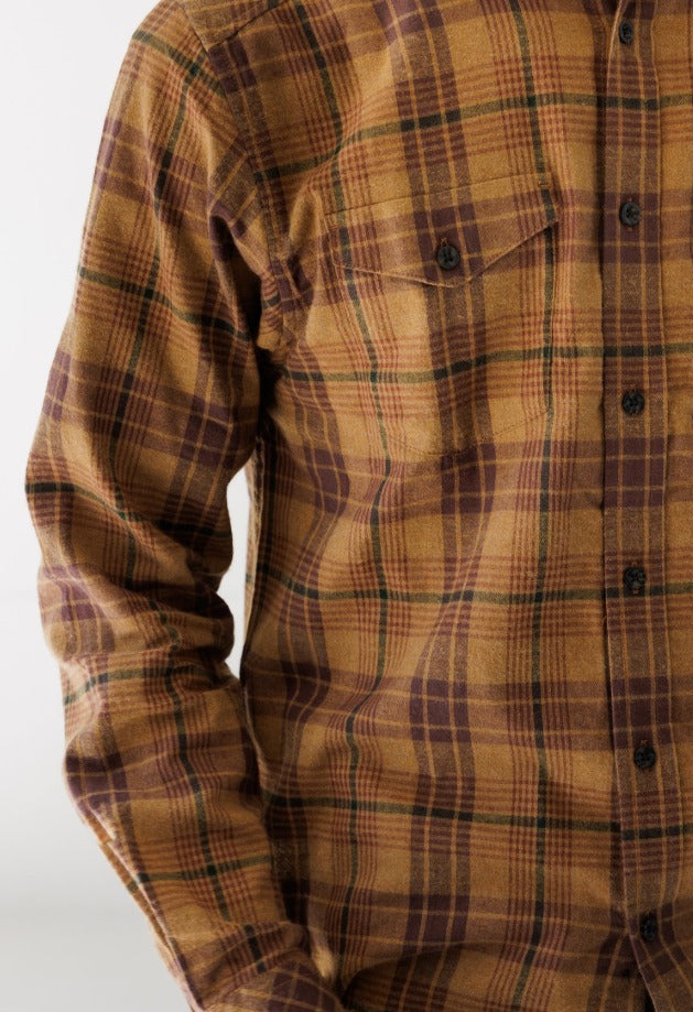 Lorenzo Lightweight Cotton Flannel Shirt