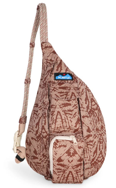 kavu tobacco Rope Bag this 12oz 100% cotton canvas bag is KAVU day approved.Semi padded mini sling pack Kavu Rope Bag - Mod