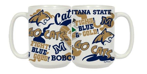 Montana State Bobcats Grande Ceramic Mug