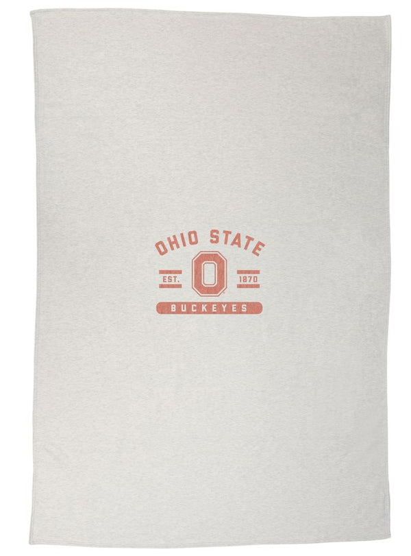 Ohio State Sublimated Sweatshirt Blanket