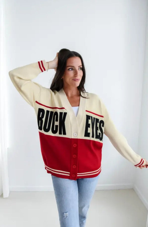 Ohio State Vintage Cardigan