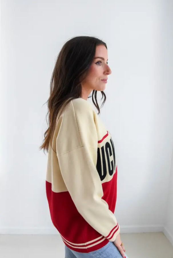 Ohio State Vintage Cardigan