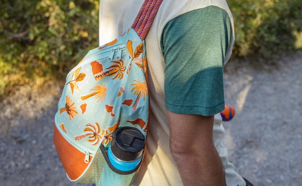 Kavu Paxton Pack, Top Water,Tan and Blue Rope Bag Paxton Pack - Gearhead Outfitters main image 3