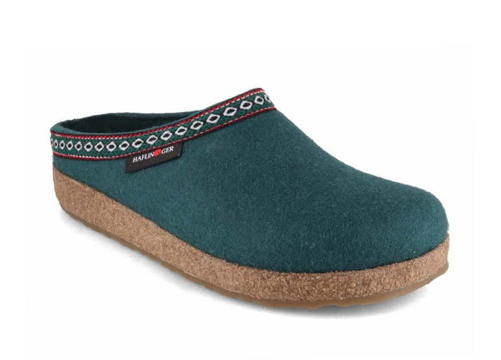 Grizzly Clog with Jacquard Trim