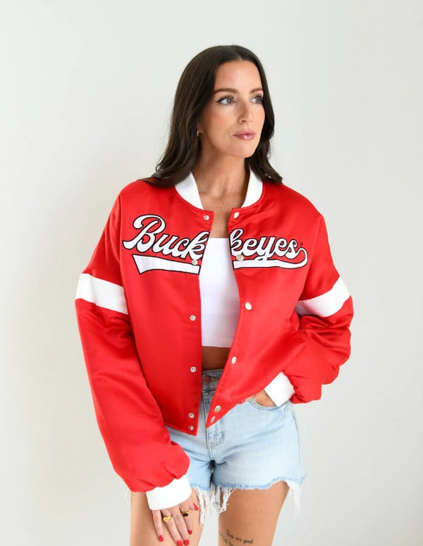 Ohio State Miles Swipe Varsity Jacket