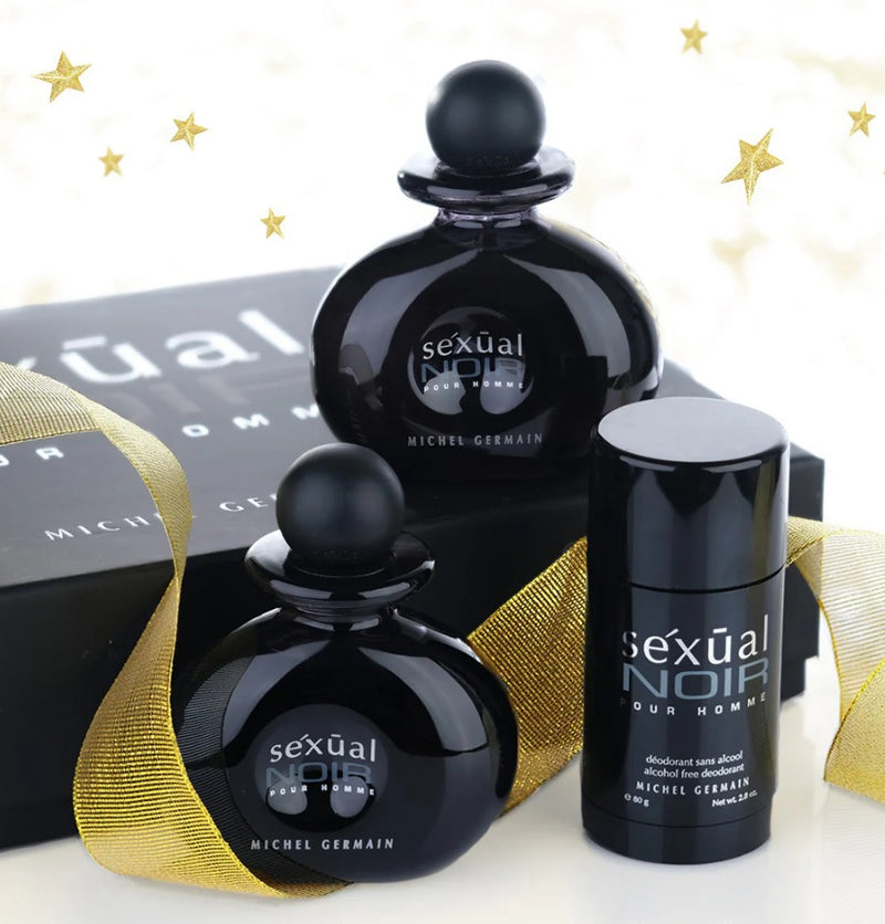 Sexual Noir Pour Homme 3-Piece Cologne Gift Set