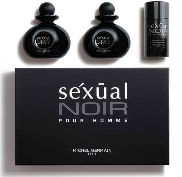 Sexual Noir Pour Homme 3-Piece Cologne Gift Set