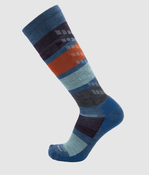 Track Light Over-the-Calf Ski/Snowboard Sock