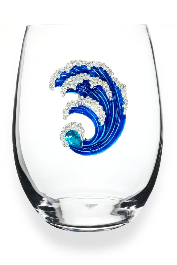 Wave Wine Glass