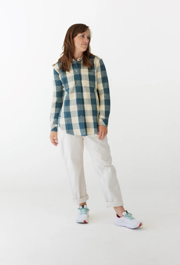 Women's Wren Button Down Flannel Shacket