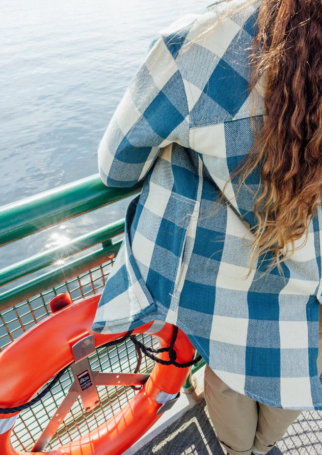 Women's Wren Button Down Flannel Shacket