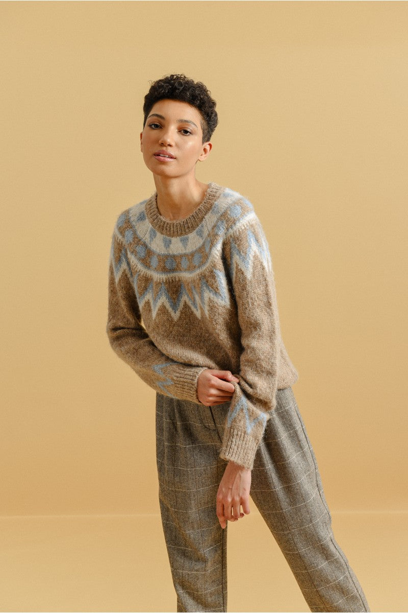 Nordic Knitted Sweater