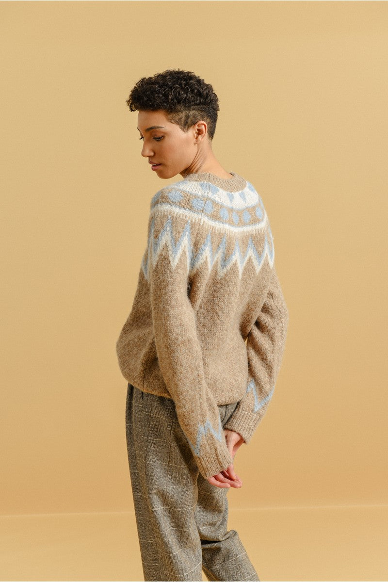 Nordic Knitted Sweater