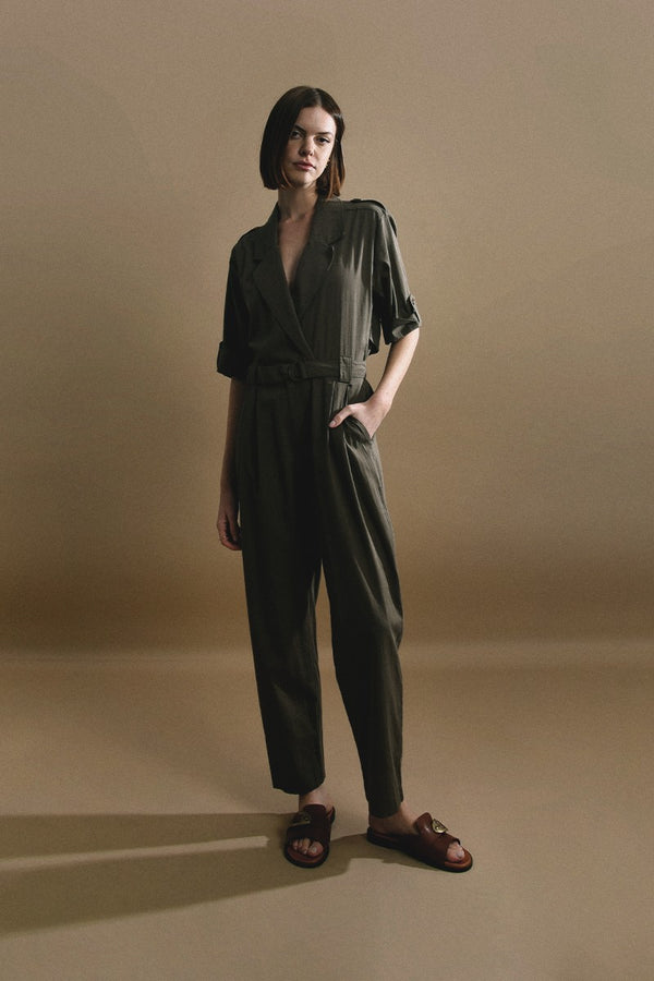 Ladies Woven Jumpsuit