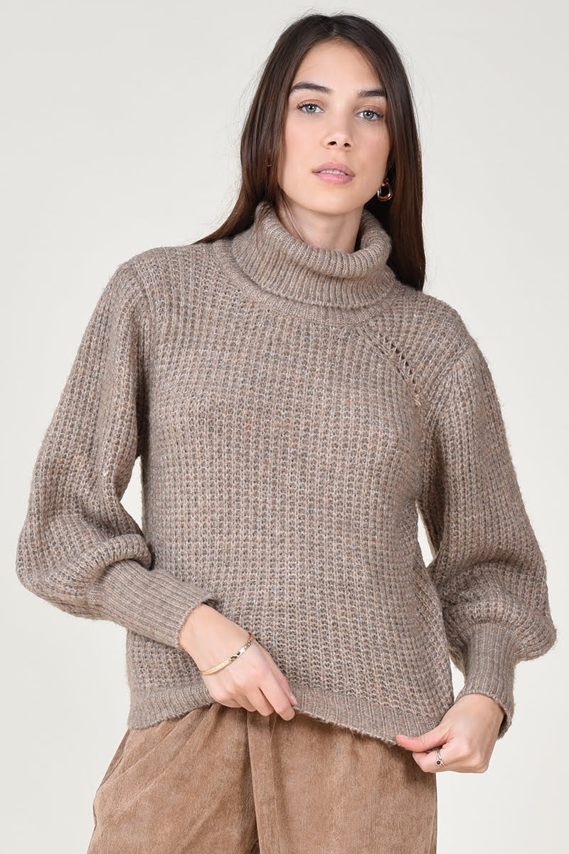 Molly Bracken Ladies Cable Knitted Sweater