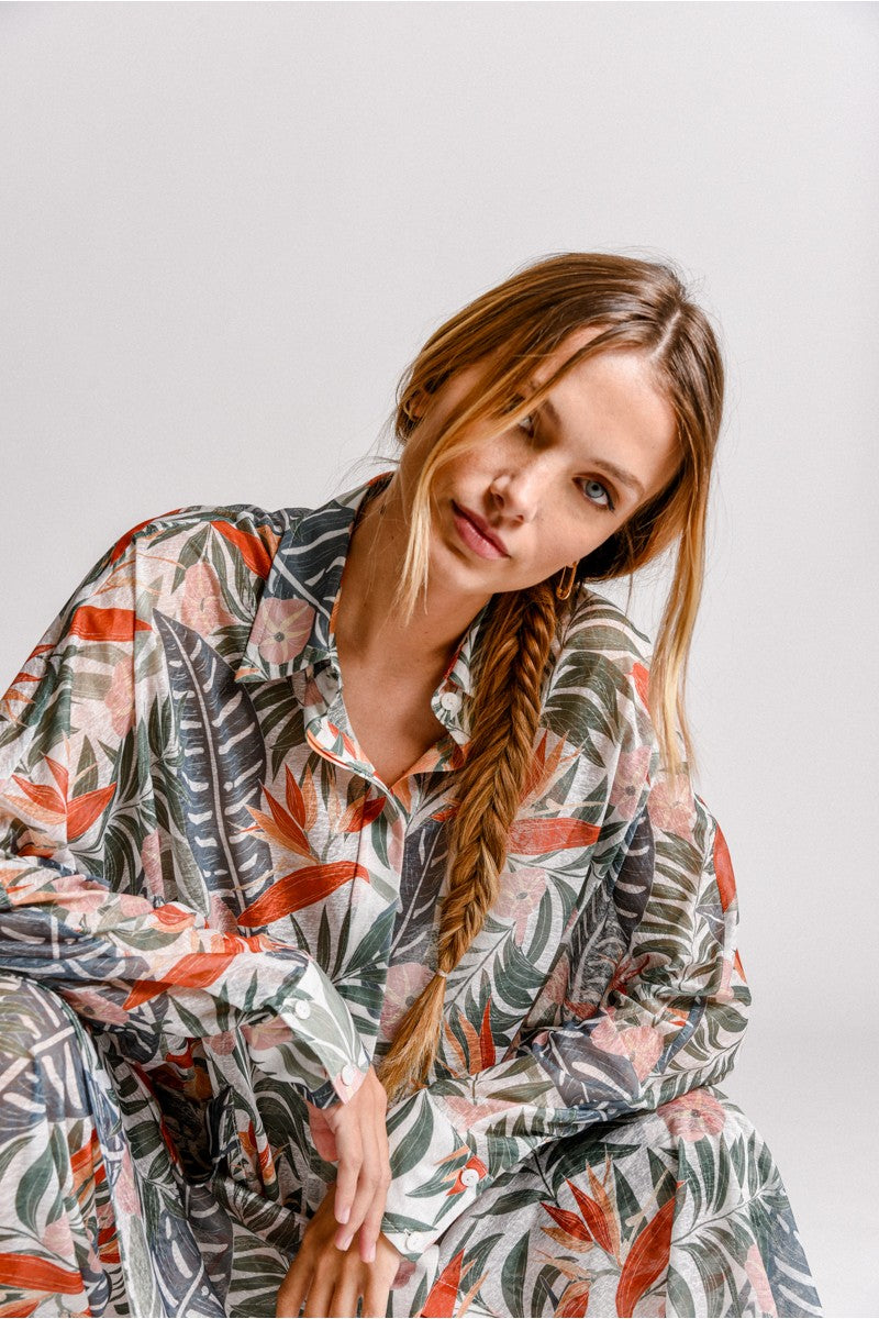 Loungewear Printed Shirt