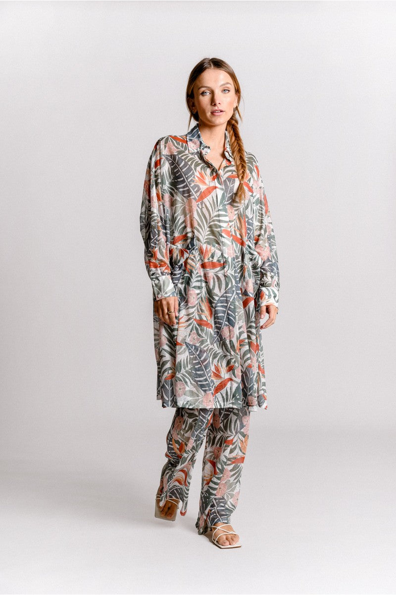 Loungewear Printed Shirt