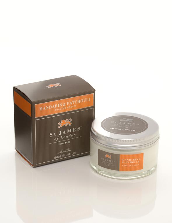 Mandarin & Patchouli Shaving Cream