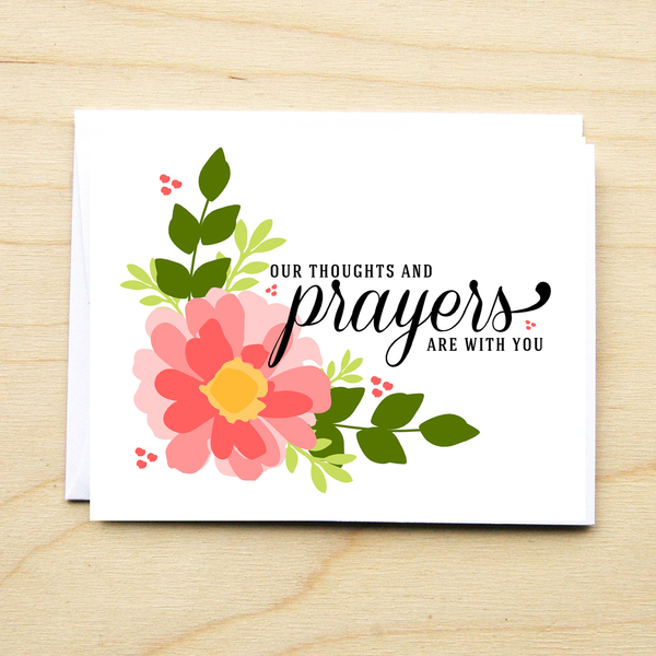 Prayers Card (sympathy)