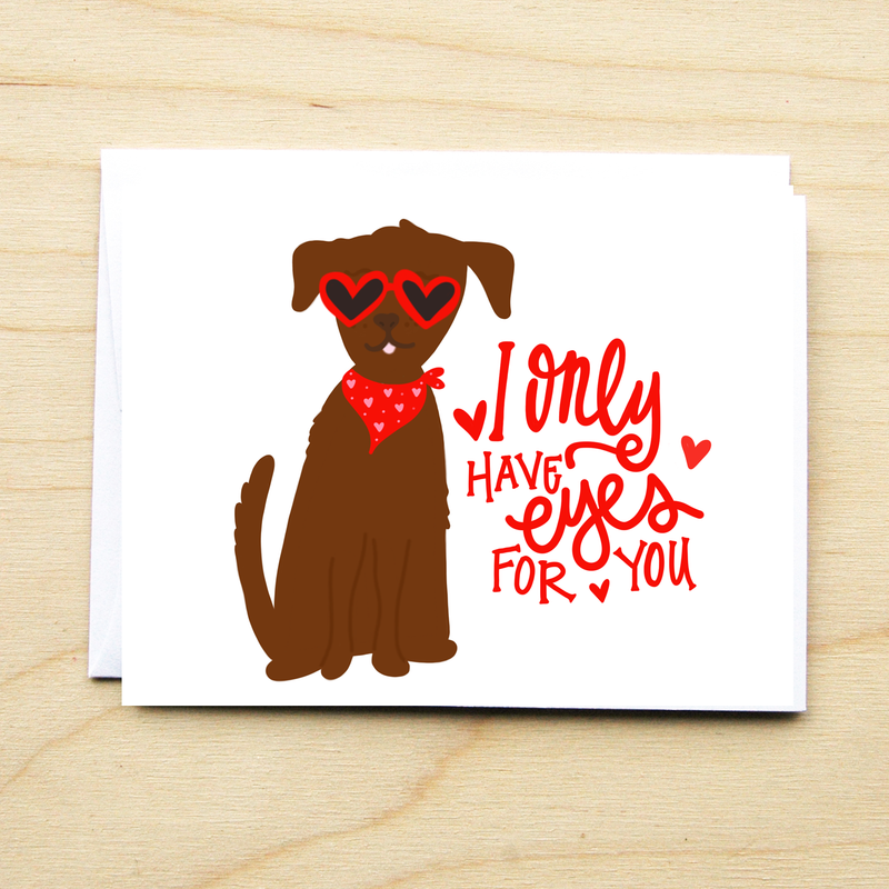 PUPPY EYES CARD