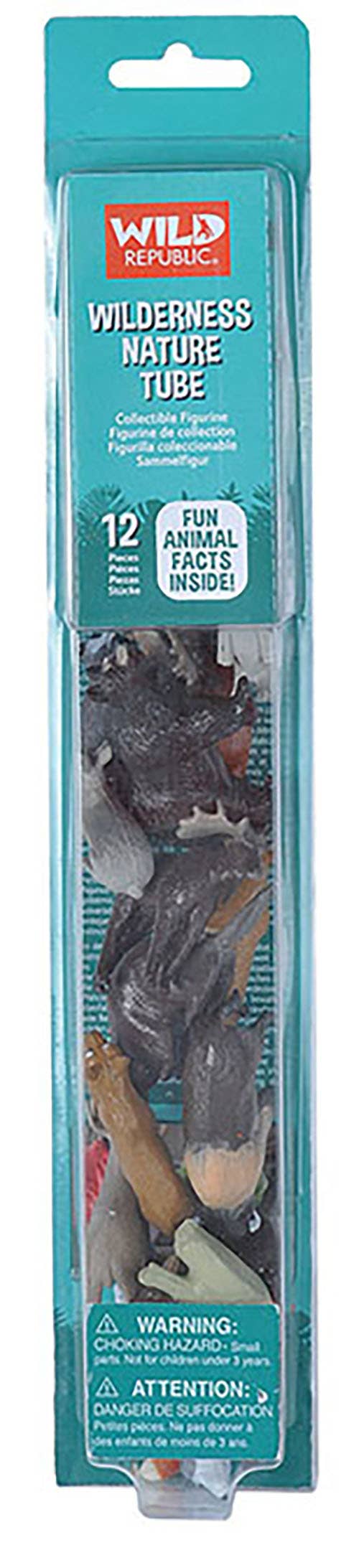 Wildlife Toy Figurines in a Tube